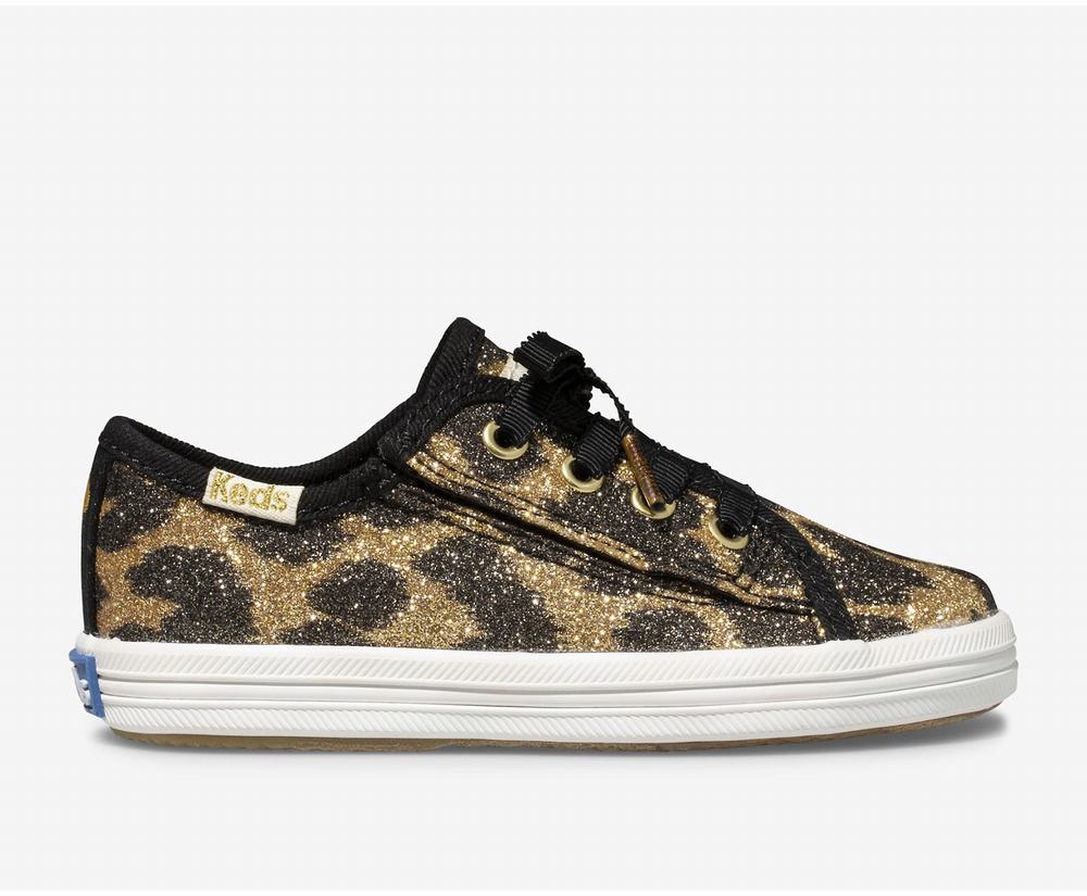 Girl Keds x kate spade new york Kickstart Glitter Leopard Wedding Shoes Leopard 4928650OC - South Af